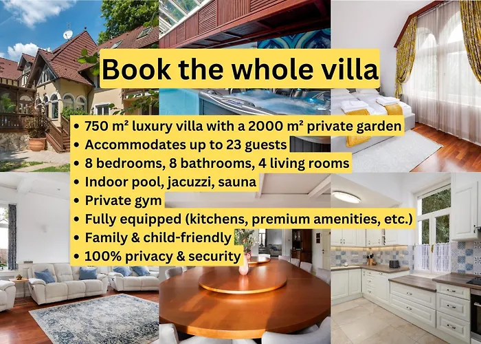 Uhu Villa 750 M2 - Budapest